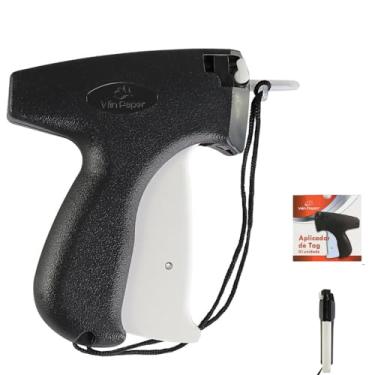 Imagem de Aplicador Fixador de Etiqueta Pistola de Tag Preto