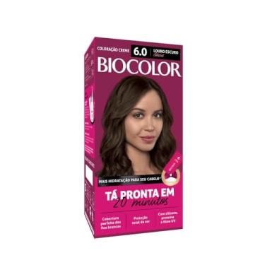 Imagem de Biocolor Tintura Creme 6.0 Louro Escuro Clássico Mini Kit