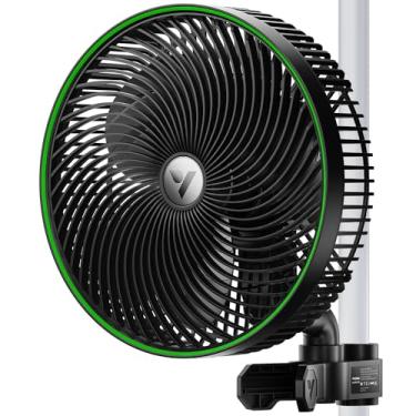 Imagem de VIVOSUN Ventilador de barraca AeroWave E9 Grow 23 cm, preto