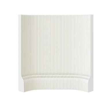 Imagem de Biombos e Divisórias Painel De Papel Para Decoração De Sala, Tela Divisória Retrátil Dobrável, Divisória De Parede Temporária Móvel Para Sala De Estar, Quarto, Escritório(White,78.7inx76.7in)