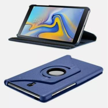 Imagem de ZZOUGYY Capa de tablet para Samsung Galaxy Tab A 10,5 T590 T595 T597 (versão 2018), capa de couro leve ultrafina com suporte para Galaxy Tab A2 10,5 SM-T590 SM-T595C SM-T597 10,5 polegadas (azul