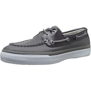 Imagem de Sperry Top-Sider Bahama Tênis masculino de 2 olhos, Cinza, 7