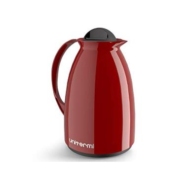 Imagem de Kit Café Prático Unitermi 650ml Vermelho