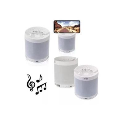 Imagem de Caixinha de som Q3 Portátil Recarregável Bluetooth - Branca
