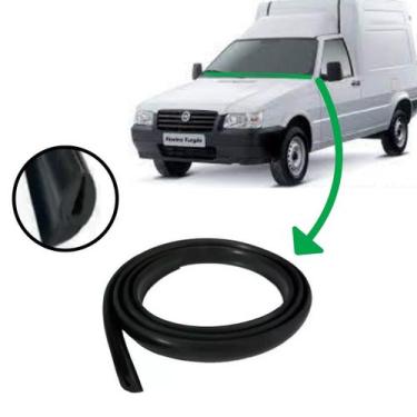 Imagem de Borracha Friso Acabamento Churrasqueira Parabrisa Fiorino - SB