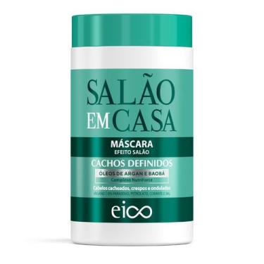 Imagem de Eico Máscara Salão em Casa Cachos Definidos Cabelos Cacheados Crespos 