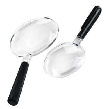 Imagem de Lupa de mão aumento com 2 peças 50mm / 65mm - Starfer