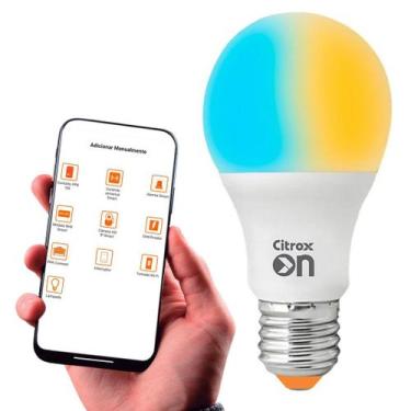 Imagem de Lampada Inteligente Led Rgb Quente Fria 10W E27 Smart Ppa On Wifi - Ci