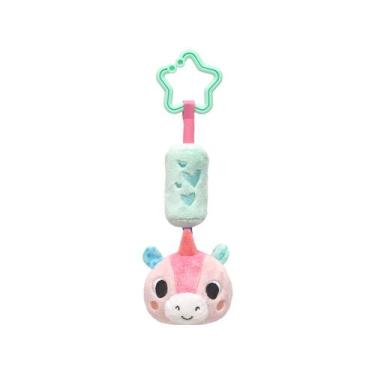 Imagem de Brinquedo para Bebê Unicórnio Sininho Zoo Buba, Rosa