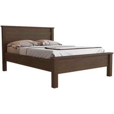 Imagem de Cama de Casal Conquista Móveis Barcelona Cacau, Cacau