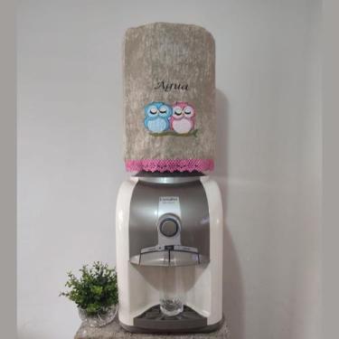 Imagem de Capa para Galão de Água 20 Litros Filtro de Água Diversos Bordados Pat