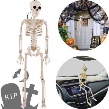 Imagem de Kit 3 Esqueleto Caveira Decoração De Festa Halloween Terror  - Bela Im