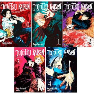 Imagem de Mangá Jujutsu Kaisen Batalha De Feiticeiros Kit Primeiros Volumes:  Ze