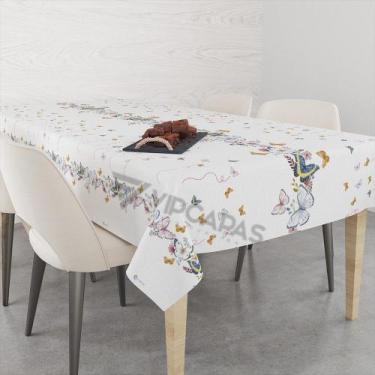 Imagem de Toalha De Mesa Retangular Impermeavel Termica 6 Lugares - Vip Capas