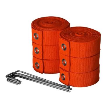 Imagem de Fita De Marcação Beach Tennis Pro Laranja - Gismar Redes