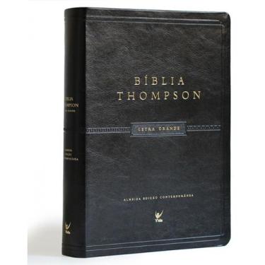 Imagem de Biblia Thompson Preta Luxo Letra Grande - VIDA 