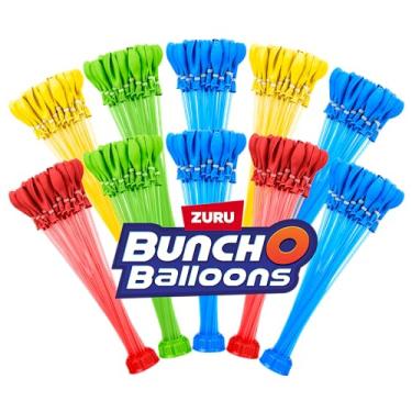 Imagem de Bunch O Balloons - 350 Rapid-Fill Water Balloons (10 Pack) Amazon Exclusive, Multi-Colored