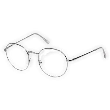 Imagem de Armação Oculos De Grau Tipo Hexagonal Feminino Masculino - Sem Marca, 