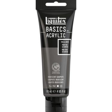 Imagem de Tinta Acrílica Liquitex Basics 118ml 049 Iridescent Graphite, Basics