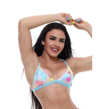 Imagem de Sutiã de Biquíni Avulso Aviador - Multmix, Azul, P