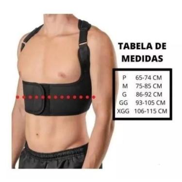 Imagem de Colete Corretor Postural Boost Unissex Alvio de Dores - Hidrolight, P