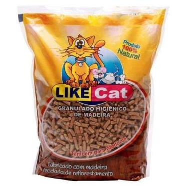 Imagem de Granulado Higiênico de Madeira Like Cat  - 10kg