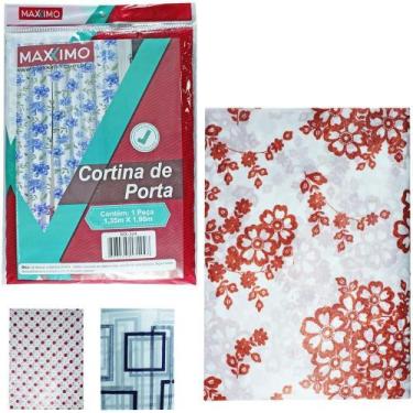 Imagem de Cortina De Porta De Plastico Pe Estampas Sortidas 1,35X1,90M - Maxximo