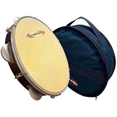 Imagem de PANDEIRO CONTEMPORANEA MD 10 POL LIGHT 86LT C/ BAG CONTEMPORÂNEA 10"