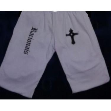 Imagem de Bermuda - racionais - RR, Branco, GG