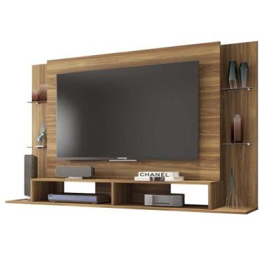 Imagem de Painel Para TV Até 55 Polegadas Marrom Elite Caemmun