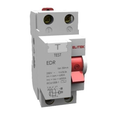 Imagem de Disjuntor Diferencial Residual Bipolar Dr 63a 300mA - Elitek