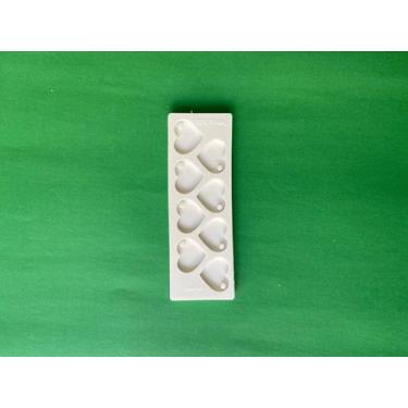 Imagem de Molde Coração com 8 cavidades - 2,5x2,9cm - Bem Fútil