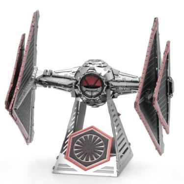 Imagem de Miniatura De Montar Metal Earth Star Wars Sith Tie Fighter, prata