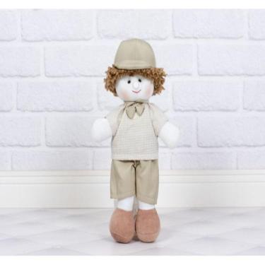 Imagem de Boneco mini luiz - 12 cm / shorts e camisa xadrez - CKD CONFECCOES, Xa