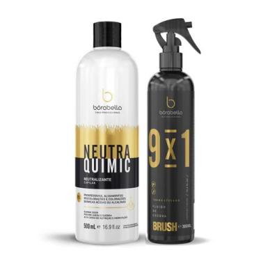 Imagem de Kit Neutraquimic Borabela + Brush Fluido Escova Termoativado - BORABEL
