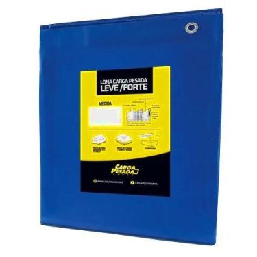 Imagem de Lona Plástica Impermeável 300 Micras 10x15 Várias Cores - CARGA PESADA