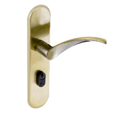 Imagem de Fechadura Externa Porta Ferro Madeira Broca 40mm Aliança