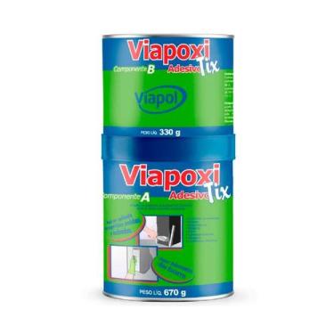 Imagem de Viapoxi Adesivo Tix(Pastoso) 1,0KG - VIAPOL