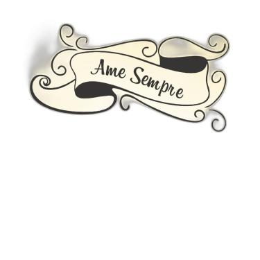 Imagem de Adesivo Decorativo De Parede Frase Ame Sempre