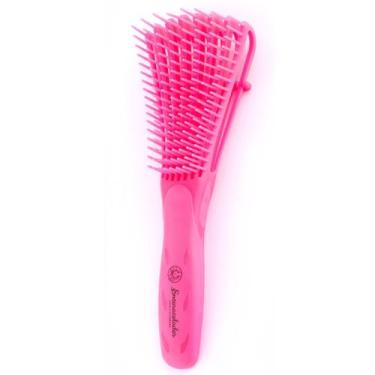 Imagem de Escova Polvo Pente Premium Original Encaracolados, Rosa