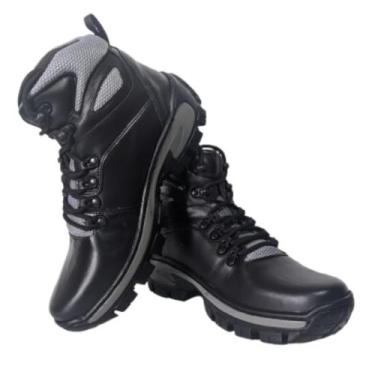 Imagem de Coturno Unissex de Couro Legítimo 2067 - Do 35 ao 46 - New Cat, 38