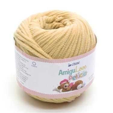 Imagem de Linha AmiguLove Pelúcia 90 Metros - Cisne, 361 BEGE