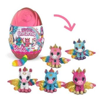 Imagem de Pelúcia Surpresa Ovo Baby Unicórnio Fun - BARAO TOYS
