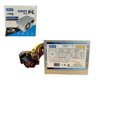 Imagem de Fonte De Alimentação Intel Atx 200w 12V Sata Alto Desempenho Original 