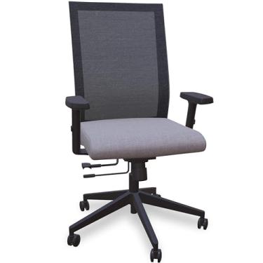 Imagem de Nexys Cadeira de mesa de escritório em casa, inclinação ajustável, apoios de braço ajustável em altura, altura variável de malha alta, cadeiras giratórias de trabalho com rodas, confortável para