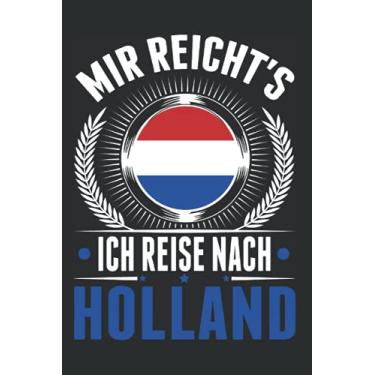 Imagem de Holland Notizbuch: Holland Reise Niederlande Urlaub / 6x9 Zoll / 120 karierte Seiten Seiten