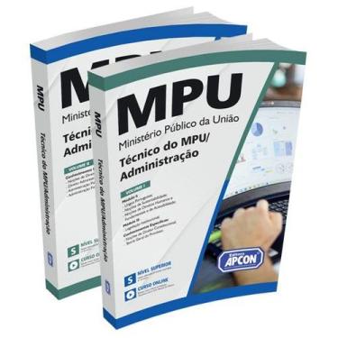 Imagem de Apostila MPU 2025  Técnico do MPU/Administração - Editora Apcon