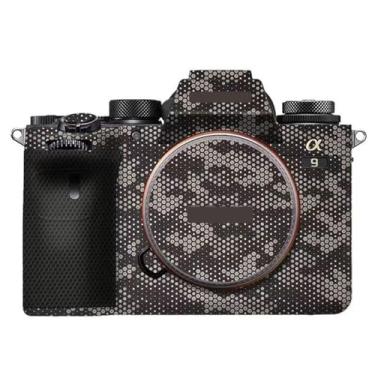 Imagem de Película de decalque para Sony A9 Película de vinil antirarranhões Mirrorless Camera Body Protective Sticker Coat A 9 (Mamba Titanium)