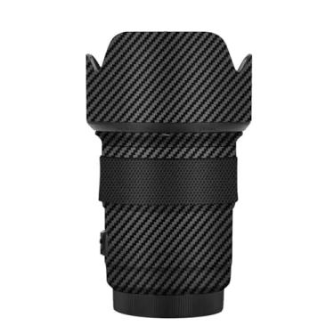 Imagem de Lente Skin Camera Vinly Wrap Flim para Sigma 50 mm F1.4 DG HSM Art Apto para Canon Mount Camera Adesivo Decorativo de Corpo Inteiro Decalque 1:1.4 50 1.4 (Fibra de Carbono Preto)