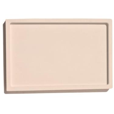 Imagem de Bandeja Decorativa Retangular 15cm em Cimento Artesanal (Palha)